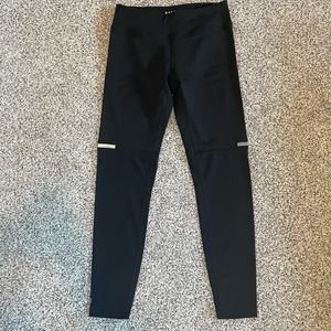 Nobull women’s leggings, black with mesh, medium